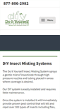 Mobile Screenshot of diyinsectmistingsystems.com